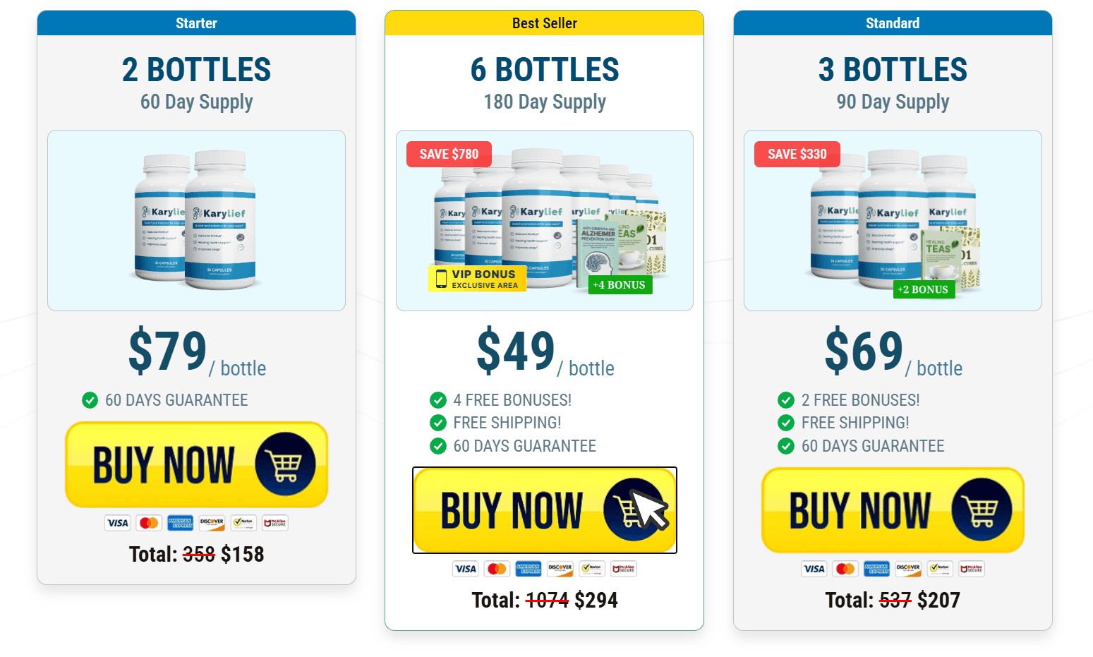 Karylief discount